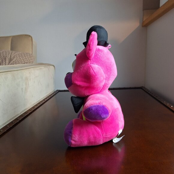 Five Nights At Freddy's Neon Pink 12" Plush Bear - Picture 2 of 4